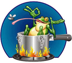 Frog-in-Boiling-Water